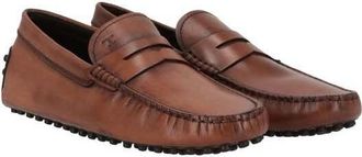 Tod's Mens Light Brown Loafer, Size 5