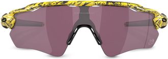 Oakley 2023 Tour De France Radar EV Path oversize-frame sunglasses - unisex - Nylon - One Size - Yellow