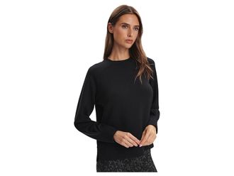 Varley Zosia Crew Neck Midlayer Womens Sweatshirt Black : XS, Elastane/Modal/Polyester