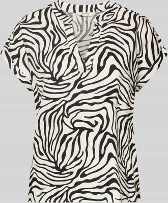 b.young Blusenshirt aus Leinen-Viskose-Mix Modell FALAKKA in Black, Gr&ouml;&szlig;e 34