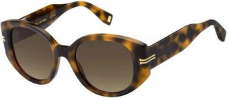 Marc Jacobs Stijlvolle zonnebril met kleurrijke lenzen - Dames - Zonnebrillen - Bruin - 51 MM - Accessoires