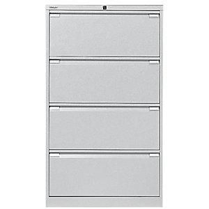 Bisley Armario Para Archivadores Colgantes De 2 V&iacute;as 4 Cajones Din