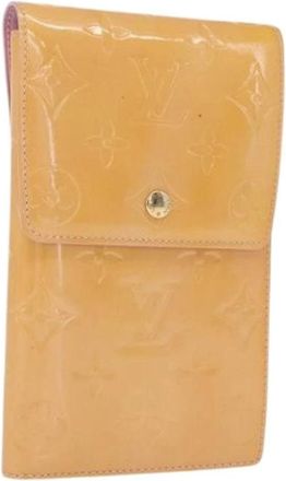 Louis Vuitton Pre-owned Wallets, female, Yellow, Size: ONE SIZE Pre-owned Vintage Wallet