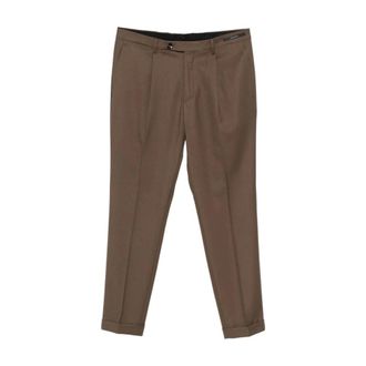 Michael Coal Uomo, Pantaloni, Marrone, W34, new