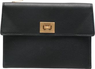 Balenciaga Portafoglio in pelle - Nero