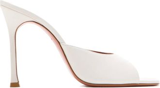 Amina Muaddi Sandali Alexa - Bianco