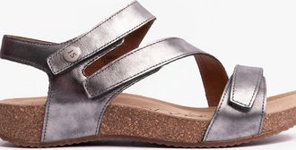 Josef Seibel Womens Josef Seibel TONGA 25 Womens Sandals Anthrazit - Silver - Size: 4