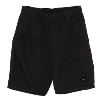 C.P. Company Long Shorts, male, Black, Size: XL Cargo Shorts