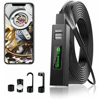 OEM C&aacute;mara Endosc&oacute;pica Wifi, C&aacute;mara De Inspecci&oacute;n De Tuber&iacute;as Hd 1200p Con Luz Led Para Iphone/tel&eacute;fono M&oacute;vil Android/windows/mac/tableta/pc - (5m