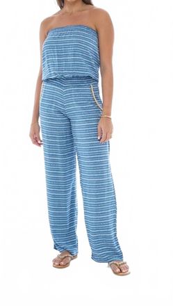 Skemo Destin Strapless Jumper In Capri