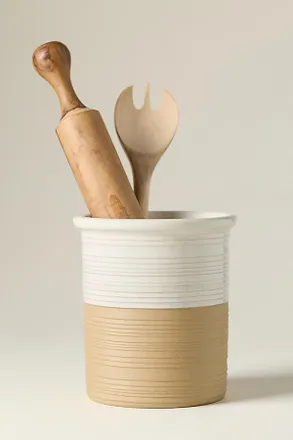 Costa Nova Scotia Stoneware Utensil Holder