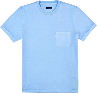 Fay T-shirt in jersey - Blu