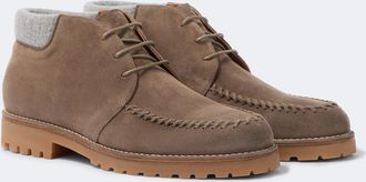 Eleventy Suede desert boots