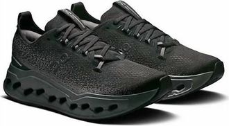 On Running Mens Cloudsurfer Max Wide Sneaker In Black/eclipse