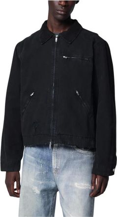 Represent Hombre, Chaquetas, Negro, Talla: M