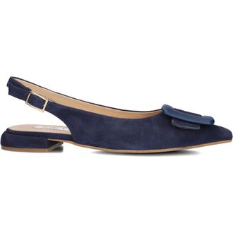 Notre-V Dames, Schoenen, Blauw, Maat: 38 EU Leer