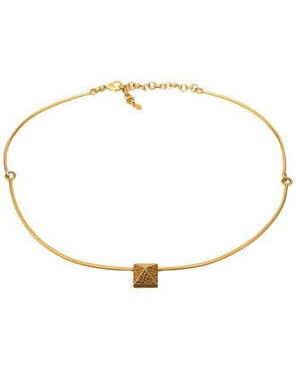 Valentino Rigid Gold-Plated Belt - 10S (Authentic Pre-Loved)