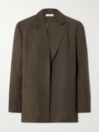 Faithfull The Brand Blazer Oversize Felix - Verde