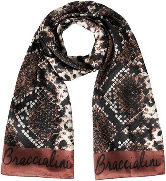 Braccialini Foulard - Dames - Zijden sjaals - Bruin - ONE Size - Polyester - Accessoires