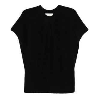 Lisa Yang Cashmere Knitwear, female, Black, Size: XS Crewneck Sweater