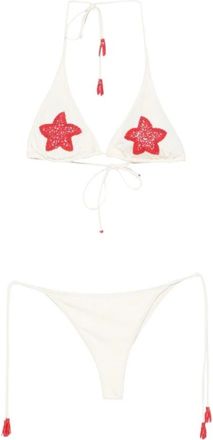 MC2 Saint Barth Bikinis - Dames - Bikinis - Wit - L - Badmode