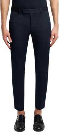 Pantaloni Torino Dieci Broeken - Heren - Slim Fit Broeken - Blauw - S - Katoen - Broeken