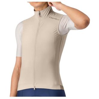 Castelli Espresso 2 Vest Velogilet f&uuml;r Damen | beige