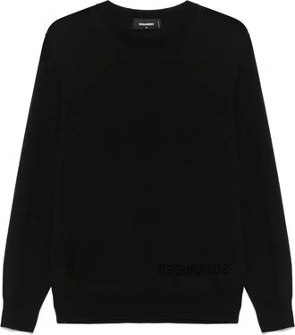 Dsquared2 T-shirt girocollo - Nero