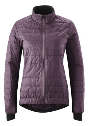 Gonso Fahrradjacke GONSO Trail Jacket Primaloft W, Damen, Gr. 36, lila (aubergine), 100% Polyester, hoch geschlossener Ausschnitt, Jacken Fahrradjacke, Dame