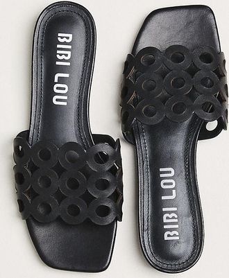 Bibi Lou Cutout Slide Sandals