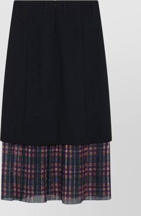 Dries Van Noten pleated skirt