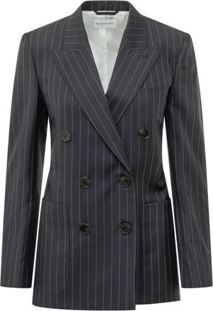 Givenchy Double Breasted Jkt - Dames - Blazers - Zwart - XS - Jassen