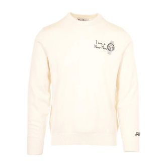 MC2 Saint Barth Heron Light Crewneck - Knitwear - Hombre - Blanco - XL