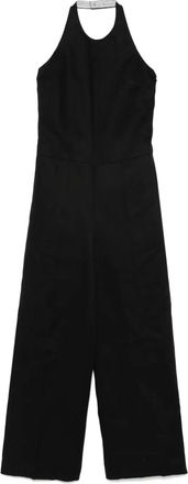 Twin-Set Tuta intera con scollo posteriore - Nero