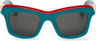 Mr.Boho Montauk BQG29-11 Womens Sunglasses Blue Size 49
