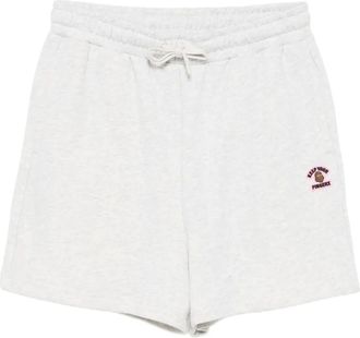 Fingercroxx Shorts con logo - Grigio