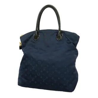 Louis Vuitton Navy Tote Bag (Pre-Owned)