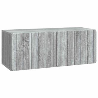 vidaXL Mueble Para Tv De Pared Gris Sonoma 78,5 X 31 X 30 Cm Vidaxl