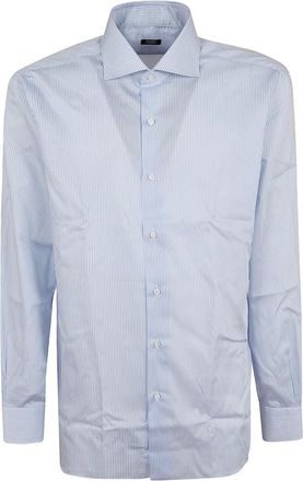 Barba Hombre, Camisas, Azul, Talla: 5XL