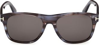 Tom Ford Marbled Ft1284 Square Sunglasses