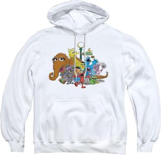 Gildan Sesame Street Group Street Light Adult Pull Over Hoodie