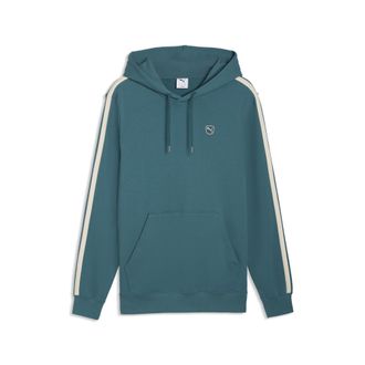 Puma Kapuzensweatshirt PUMA ESS ELEVATED HOODIE TR, Herren, Gr. XXL, emerald ice, Sweatware, Obermaterial: 100% Baumwolle, unifarben, regular fit normal, a