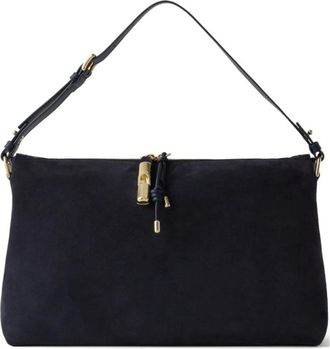 Furla Borsa a spalla in seta e nylon - - Bags - Donna - Blu - ONE SIZE