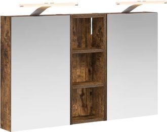 vidaXL Juego De Muebles De Ba&ntilde;o 3 Uds. 80 X 10,5 X 50 Cm Vidaxl