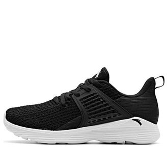 Anta (WMNS) ANTA Running Series Sneakers Black White 12835565-3