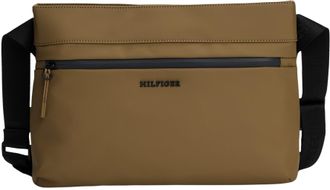 Tommy Hilfiger Mens Medium Messenger Bag, Green (Midwestern), One Size