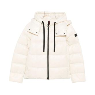 Peuterey Winter Jackets, female, Beige, Size: 2XS Powder Coat