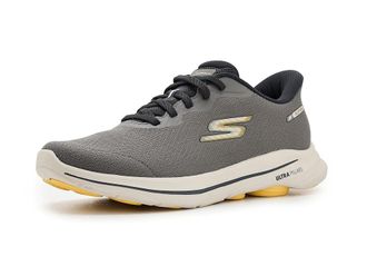 Skechers Go Walk 8 Pelayo Hands Free Slip-in Mens Walking Shoes Taupe : 10.5 D - Medium, Synthetic
