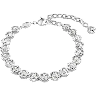 Fossil Bracciale Donna A Doppio Giro In Acciaio Inossidabile, Color Oro Rosa - Chiusura A Coulisse
