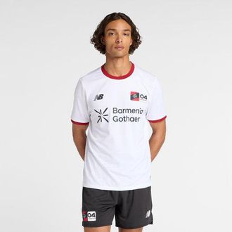 New Balance Bayer 04 Leverkusen Mens New Balance Fourth Short Sleeve Jersey Polyester, size 2X-Large